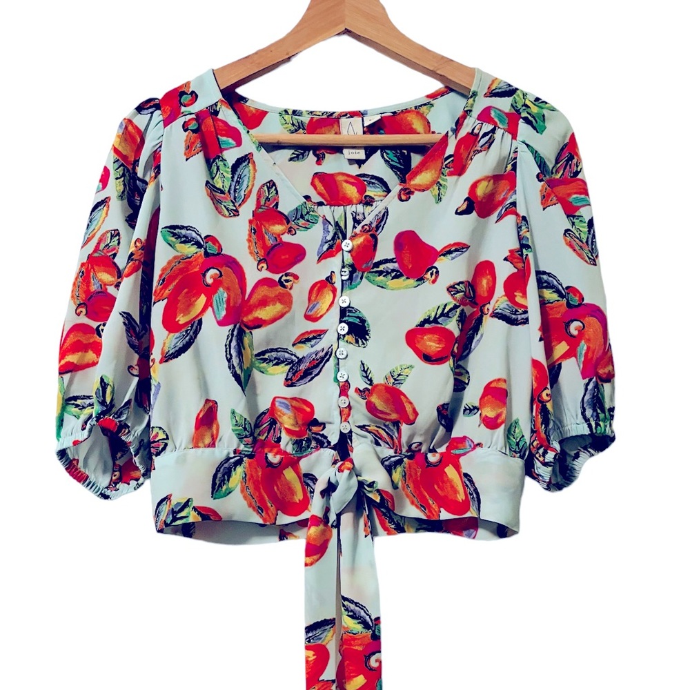 Joie Size S Colorful Crop Top